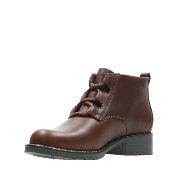 Clarks Womens Orinoco Oaks Ankle Boots Brown | UK-185396